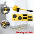 thumbnail image 4 of Furniture Lift Mover Tool Set with Adjustable Height Lifting Tool Lever & 4 Wheels, Furniture Mover Dolly Furniture Lifter Moving Sliders for Moving Heavy Furniture, 4 of 9