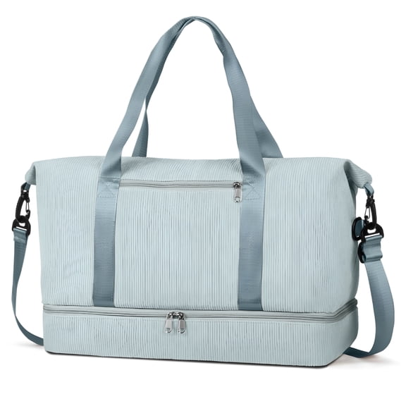 AOMRCOL Gynky Travel Duffel Weekender Bags for Women Carry on Large Tote Sport Duffle Hospital Gym Bag for Labor and Delivery Overnight Luggage with Shoe Compartment Trolley Sleeve Wet Pocket
