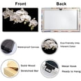 thumbnail image 6 of Flower Canvas Art Flower Picture Bathroom Wall Decor Fraemd Floral Painting Vintage Artwork for Living Room Office Home Decoration Gallery Wrapped Ready to Hang(Flower-3,12.00"x18.00"), 6 of 6