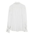 thumbnail image 5 of Inglocry Men Pirate Shirt Vampire Renaissance Shirts Victorian Ruffled Medieval Costume Cotton Linen Shirt White 3XL, 5 of 9