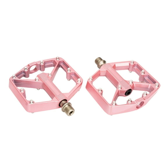 Aluminum Alloy Bicycles Flat Pedals Nonslip Wide Flat Pedals 3 Bearings Cycling Platform Pedals for Road Bike