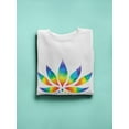 thumbnail image 3 of Flower Chakra Symbol  Sweatshirt Women -Image by Shutterstock, Female 3X-Large, 3 of 4