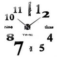 thumbnail image 2 of Reloj de pared con pegatinas visuales 3D, relojes de pared DIY reutilizables, adecuados para decoración, regalo, hogar, restaurante, oficina y Hotel Ormromra LKX-1588, 2 of 7