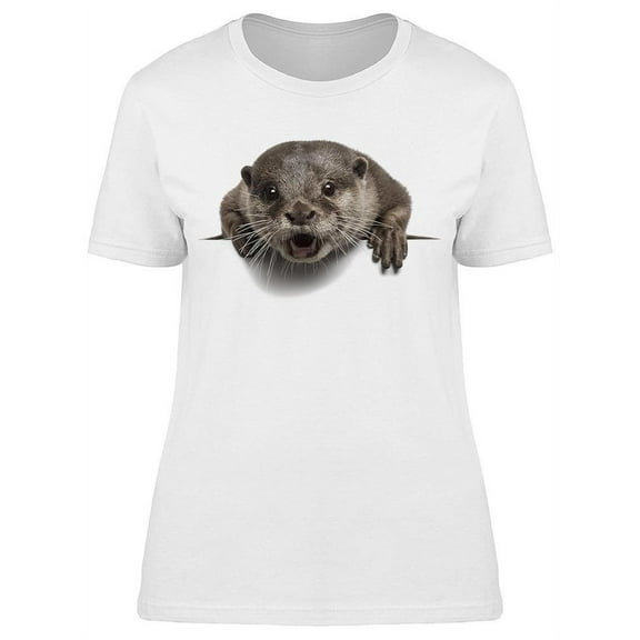 Are You Sure I'm A Otter? T-Shirt Women -Image by Shutterstock, Female 3X-Large