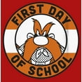 thumbnail image 2 of Boy's Looney Tunes Back to School Yosemite Sam  Graphic Tee Red X Large, 2 of 4