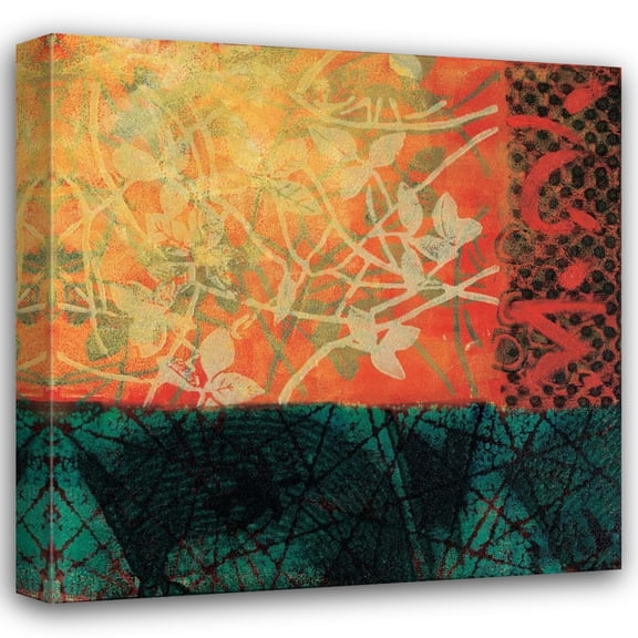 Valerie Willson 15x15 Gallery Wrapped Canvas Wall Art Titled - Hiding Place