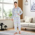 thumbnail image 3 of joogoo Mermaid Scales-s1 Unisex Adults Onesies Pajamas Jumpsuits L, 3 of 7