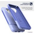 thumbnail image 2 of LG G6 Case, Protective Strong Impact Armor (dual layer protection) Rebel Series By Encased (Periwinkle Purple), 2 of 3