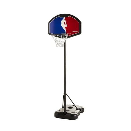 Spalding NBA Eco-Composite 32" Telescoping Youth Portable Basketball Hoop