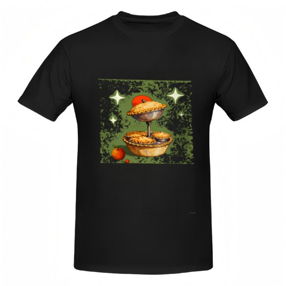 Cozy Pies Graphic Tee - Festive Food Art T-Shirt