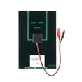 thumbnail image 2 of Yeacher 4.2W 18V Polycrystalline Silicon Solar Panel with Alligator Clips Solar Cell for DIY Power Charger, 2 of 7