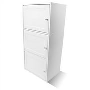Qube-it 3 Tier Shelf White