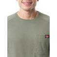 thumbnail image 5 of Wrangler Workwear Men's Short Sleeve Performance Ventilated Pocket T-Shirt, size S-5XL, 5 of 9