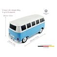 thumbnail image 3 of BRISA VW Collection - Volkswagen Caja Inalámbrica Altavoz Bluetooth Portátil con Batería Recargable Autobús T1 Autocaravana (Escala: 1:20/Autobús Clásico) (Azul), 3 of 5