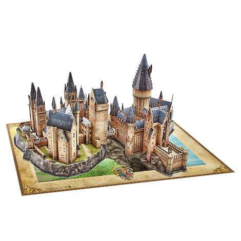 4D Cityscape Harry Potter Hogwarts Castle 3D Puzzle 428 Pieces 