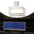 thumbnail image 6 of funtasica License Plate Frame Stainless Steel for Women Decorative Sparkly Sturdy High Performance Professional Accessories Holder Champagne, 6 of 8