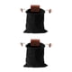 thumbnail image 3 of Wosthever Bolsa de forraje PU portátil Mini fruta baya seta recogida bolsa contenedor bolsillo al aire libre Camping senderismo Negro 2piezas, 3 of 6