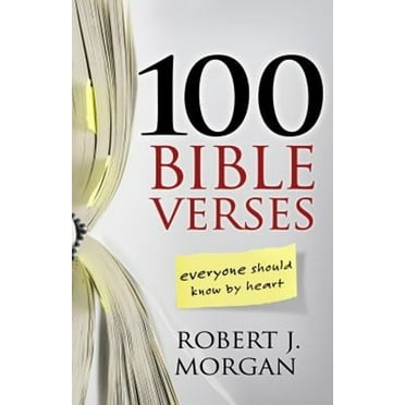 Pre-Owned 100 Bible Verses Everyone Should Know by Heart (Paperback) 0805446826 9780805446821