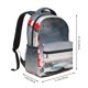 thumbnail image 2 of Disketp 3d Lighthouse in the Surf Mochila Estampada para Hombre y Mujer – Mochila Ligera Clásica con Múltiples Bolsillos para Universidad, Trabajo y Viajes-One Size, 2 of 5