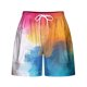 thumbnail image 3 of Pantalones Cortos Sueltos para Mujeres de Verano Impreso Encaje Hasta Bolsillo Elástico Pantalones Cortos Casuales Poliéster, Moda Pantalones Cortos de Verano para Uso Diario Y de Ocio, 3 of 5