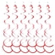 thumbnail image 2 of Matsuzay Guirnalda colgante de 6 pack/lote, artesanía exquisita, decorativa, amplia aplicación para colgante en de cumpleaños Kits de decoración para fiestas Rojo, 2 of 6