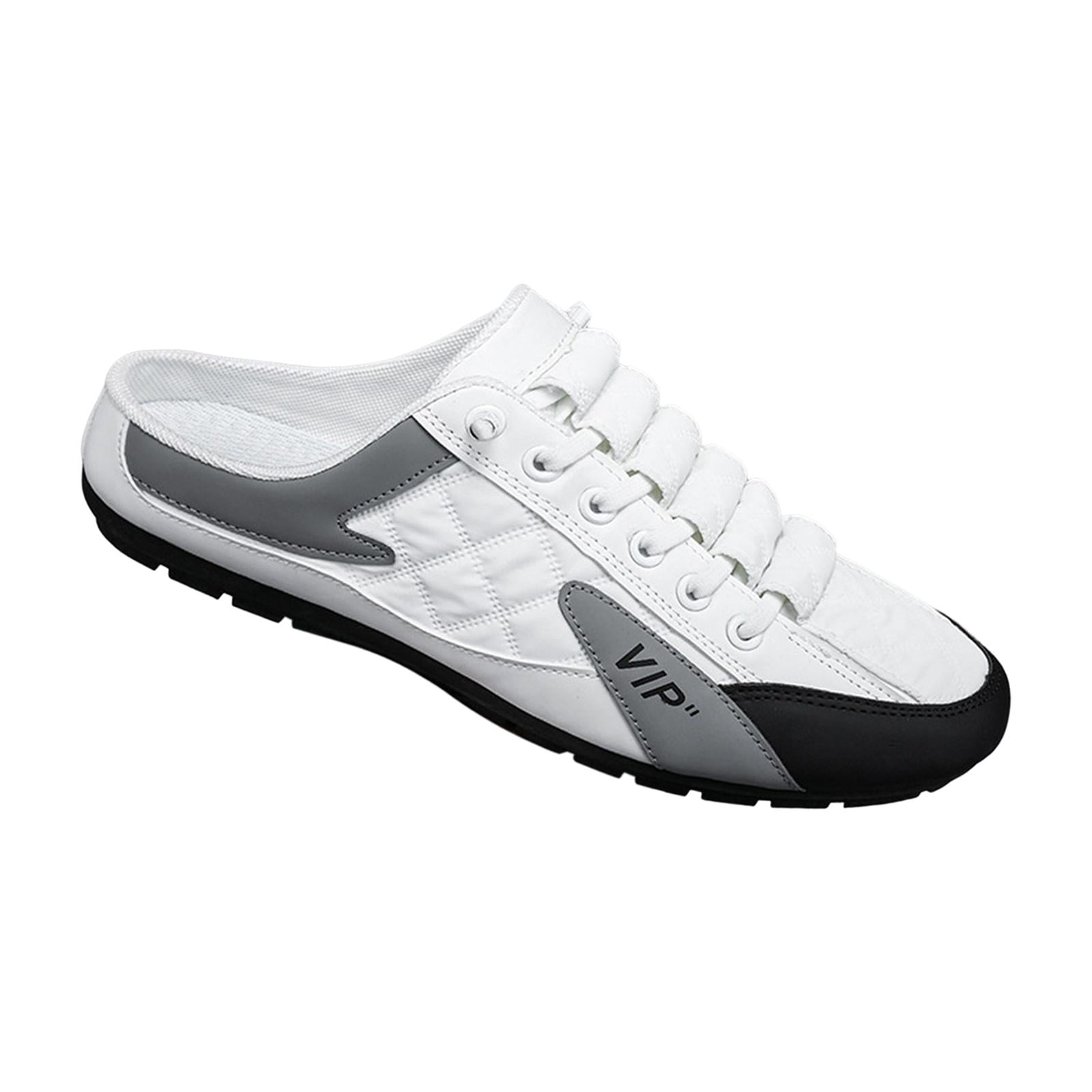 Casual Sports Shoes Loafers Backless Sneakers Men Work Slip on