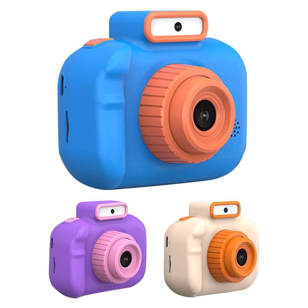 Cámara digital con carga USB Micro cámara de juguete para regalos de fiesta para niños (azul)