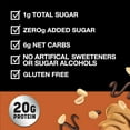 thumbnail image 4 of KIND Protein MAX Crispy Chocolate Peanut Butter Snack Bars, 20g of Protein, Keto Friendly, 1g of Sugar Per Bar, Gluten Free, 12 Count Box, 4 of 5