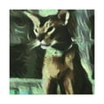 thumbnail image 1 of Abyssinian in Expressionism - Canvas, 1 of 10