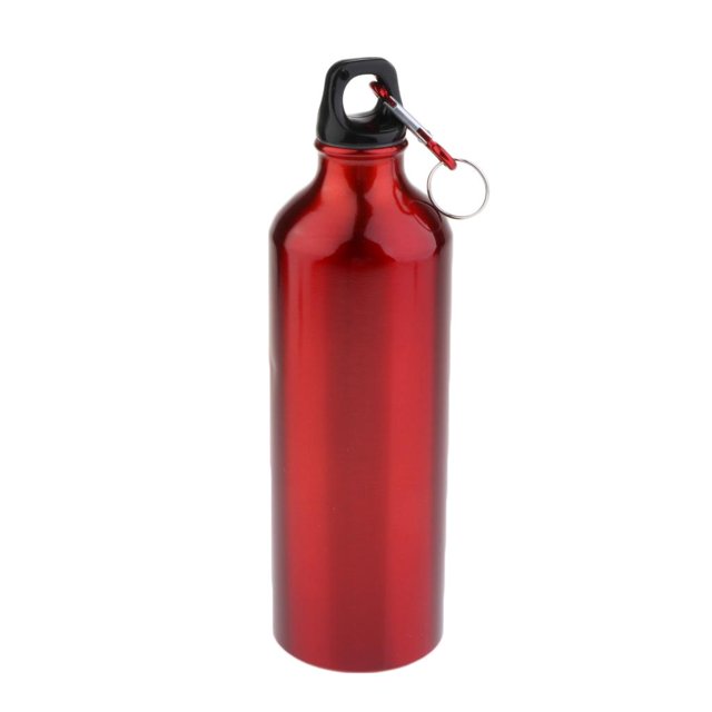 Botella de Agua para Deportes Al Aire Libre de 4 Colores - Boca Estrecha de 700 Ml - Plástico Seguro Sin BPA - para Correr, Gimnasio, Yoga, Aire Libre rojo Baoblaze Botella de agua para ciclismo al aire libre