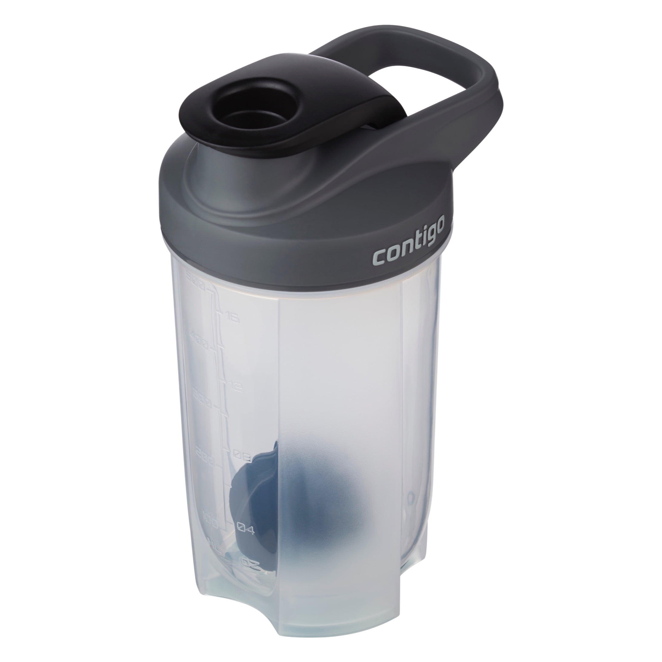 Contigo Fit, Shake & Go, Shaker Bottle, Licorice, 20 fl oz.