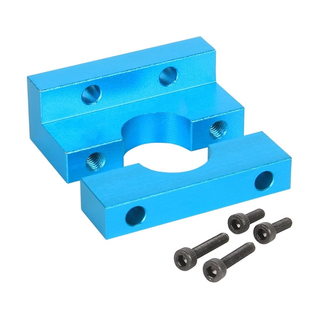 BELOVING Hotend Fixed Block Extruder Parts Hotend Metal Mount Fixing Block for Ender3 Blue