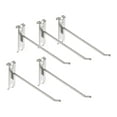 thumbnail image 3 of FITYLE 5Pcs Wall Hooks Hangers Hooks for Grid Wall Panel Iron Rustproof Multifunctional for Office Retail Shop Garage Household Show , 20cm, 3 of 9