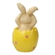 thumbnail image 3 of Decoración De Conejito De Resina, Conejo De Pascua Sentado Sobre Adornos De Cáscara De Huevo Para Decoración De Mesa Perfecta Para El Hogar,, 3 of 8