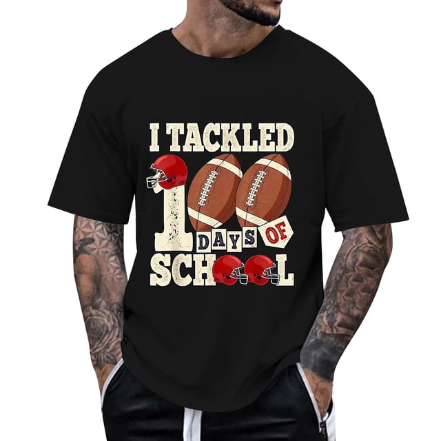 Graphic Tee For Everyday Spring Summer Wear Featuring Print Design Lightweight Breathable Short Sleeve Casual Shirt For Daily Use
