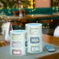thumbnail image 3 of Yayeee Flameless Candles with Remote Flickering Battery Operated Multi Color Changing, Beige Jam Jars, 3 of 7