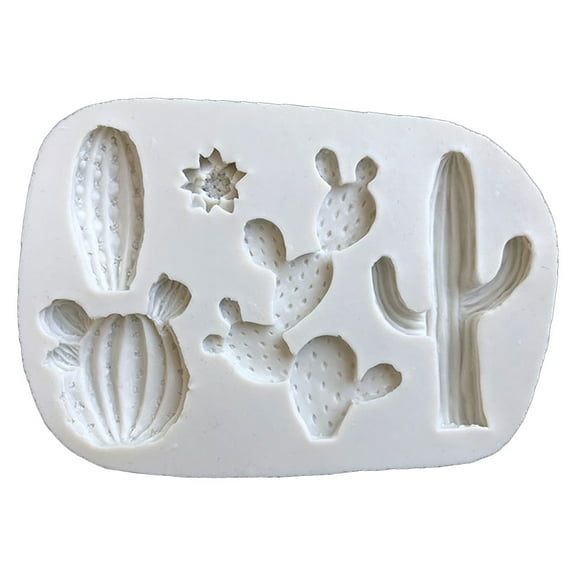 AOOOWER Crystal Epoxy Resin Mold Plant Potted Cactus Casting Silicone Mould Handmade DIY