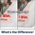 thumbnail image 4 of Custom Photo Couple I Love You More The End I Win - Personalized Fleece, 4 of 5