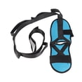 thumbnail image 2 of Correas para estirar piernas y pies, para entrenamiento de rehabilitación de tobillo, yoga y moldeado, color azul., 2 of 14