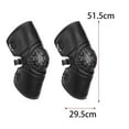 thumbnail image 4 of Baoblaze Motorcycle Knee Pads Protector Knee Guards for Skiing Outdoor Sports Skating D, 4 of 8