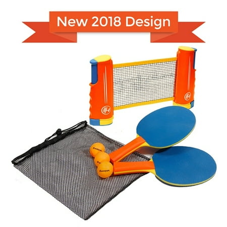 Harvil Portable and Retractable Table Tennis Net Set To-Go with FREE ... Harvil Portable and Retractable Table Tennis Net Set To-Go with FREE ...