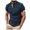 Navy, variant on HOWPAY Mens Polo Shirts Short Sleeve Casual Classic Button Collared Basic Tees Solid Color Lightweight Loose Fit Workout Polo T-Shirts Black L