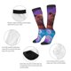 thumbnail image 3 of Fotbe Capybara Bathtub Fun Calcetas Divertidas Estampadas para Hombre y Mujer, Calcetas de Algodón hasta la Rodilla para Caminar, Correr, Enfermería y Embarazo, 3 of 6