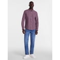 thumbnail image 2 of George Men's Poplin Shirt with Long Sleeves, Sizes S-3XL, LT-4XLT, 2XB-6XB, 2 of 5