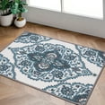 thumbnail image 6 of Ottomanson Non-Slip Small Area Rug for Entryway 2'3" x 3' Easy Clean & Durable Kitchen Mat, Off-White Oriental, 6 of 8