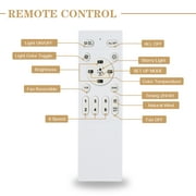 20 Gold Flush Mount Reversible Ceiling Fan with APP Control, 6-Speed Low Profile Ceiling Fan with Light and Remote