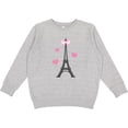 thumbnail image 2 of Inktastic Paris Lover Eiffel Tower Youth Sweatshirt, 2 of 4