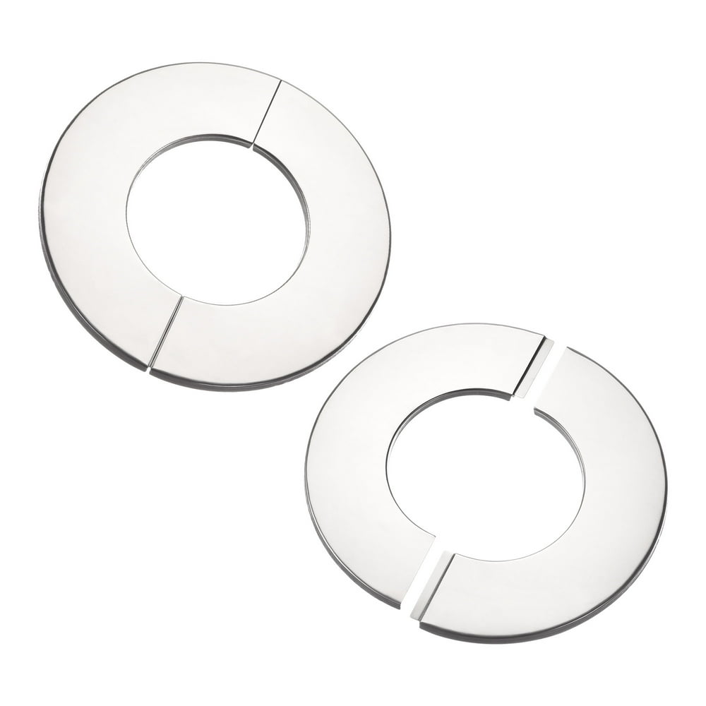Wall Split Flange Stainless Steel Round Escutcheon Plate for 51mm
