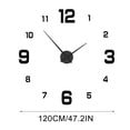thumbnail image 3 of Reloj de pared grande, reloj de pared adhesivo DIY, relojes de pared, decoración del hogar, sala de estar especial, decoración del hogar, oficina, tienda, decoración de arte, una botella, 3 of 9