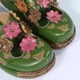 thumbnail image 4 of Amzcrzy Zapatos de mujer,Zapatos de mujer,Zapatillas de mujer, Sandalias de cuña vintage con costuras florales dimensionales retro para mujer Sandalias Mujer Zapatillas De Casa, 4 of 9